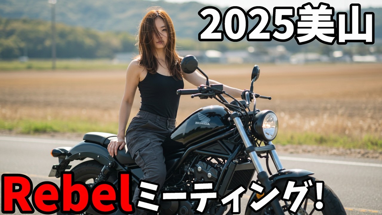 【ホンダ Rebel250】関西レブルミーティング2025 【京都 美山】