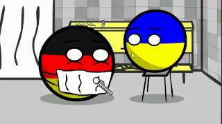 Countryballs - Ukraine Will In Die Eu!