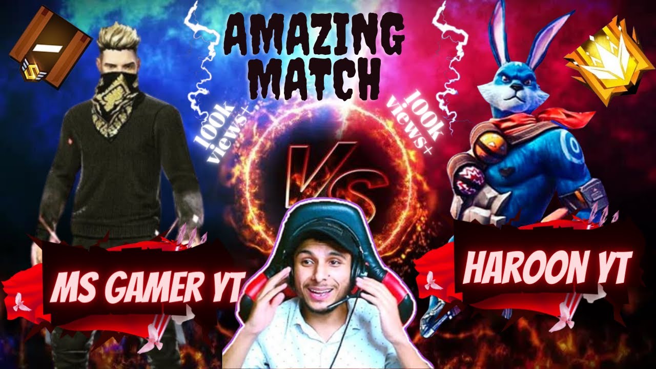 1V1 MS GAMER YT VS MR HAROON - YouTube