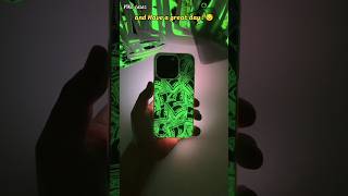 100 USD bill glow in the dark skin for iphone 15 pro max #short