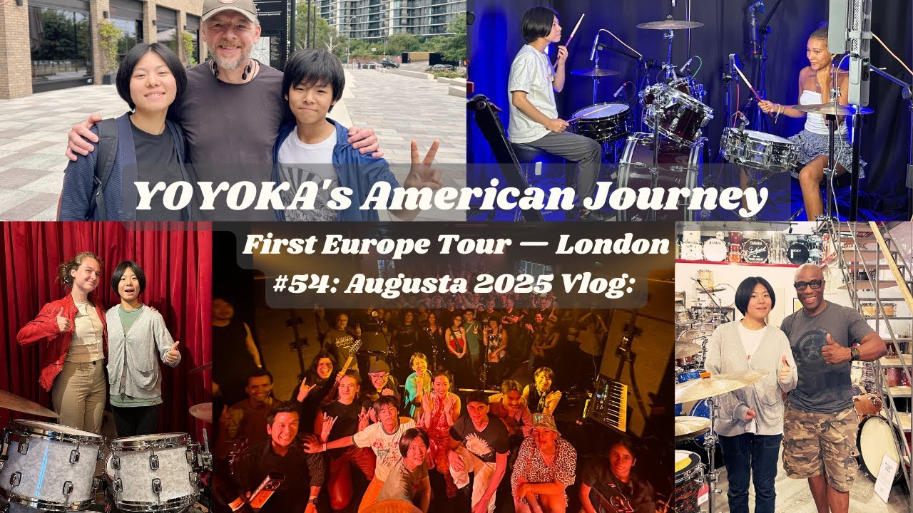 First Europe Tour — London Vlog (Aug 2025) | Solo Show & Collabs