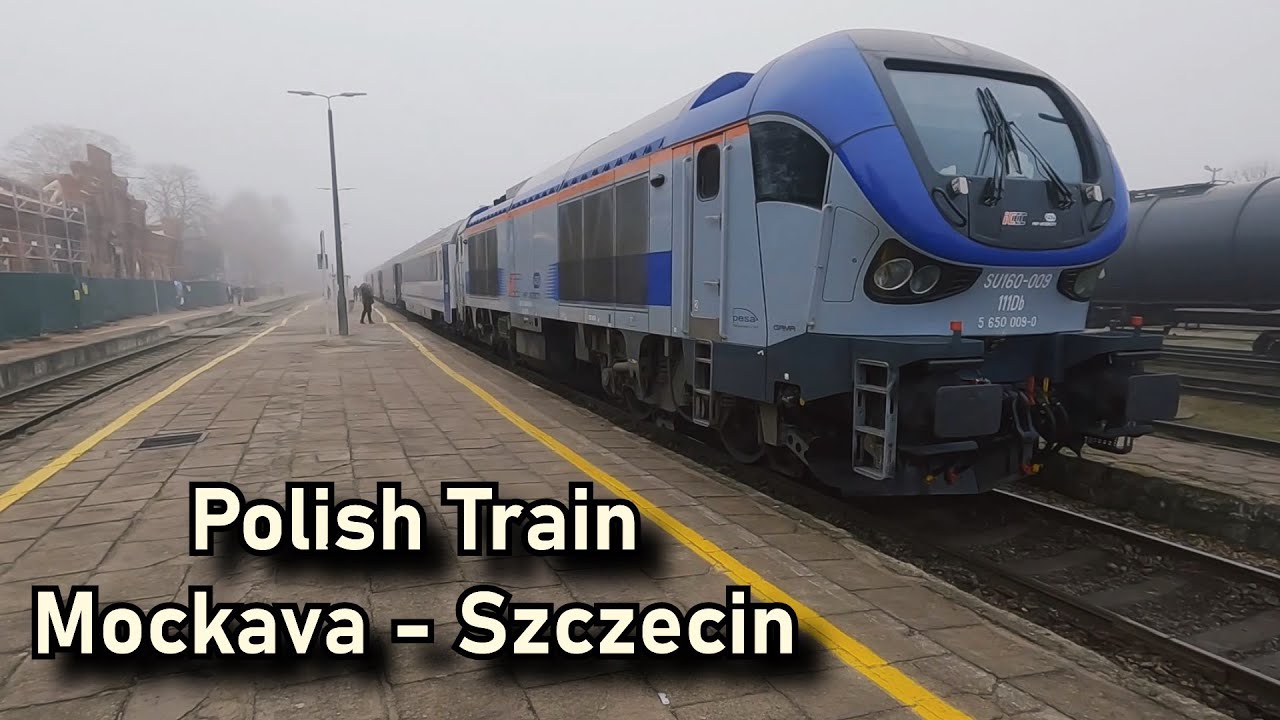 Новый маршрут из Литвы в Польшу. Поезд Моцкава - Щецин.