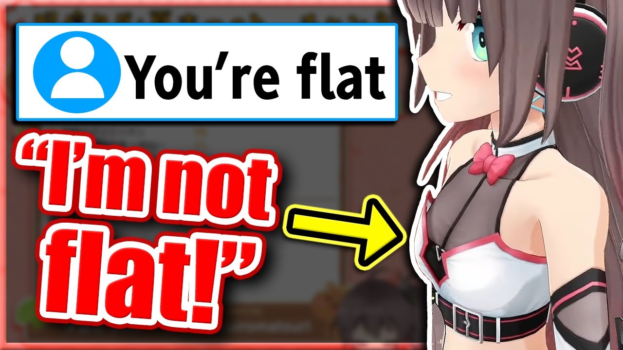 Matsuri Tries To Prove She's Not Flat In Her Cyber Outfit 【ENG Sub Hololive】