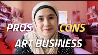 STARTING AN ONLINE ECOMMERCE BUSINESS  (PROS AND CONS OF ART BUSINESS)