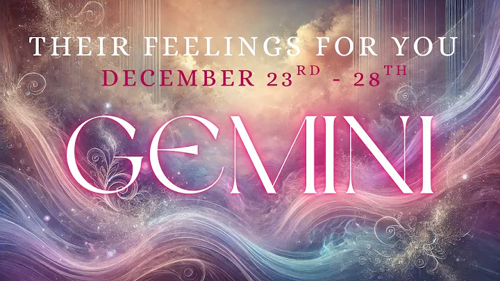 GEMINI tarot ♊️ Someone Wishes They Could Take Everything Back Gemini December 2025 23rd - 28th 