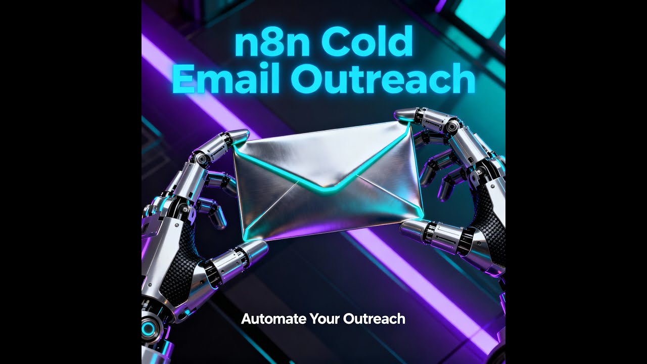 how to make cold email outreach systen using n8n