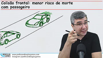 O que é uma colisão frontal?