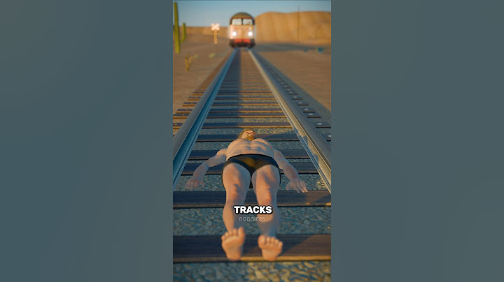 Would You Survive Lying Flat On Train Tracks? 🤔