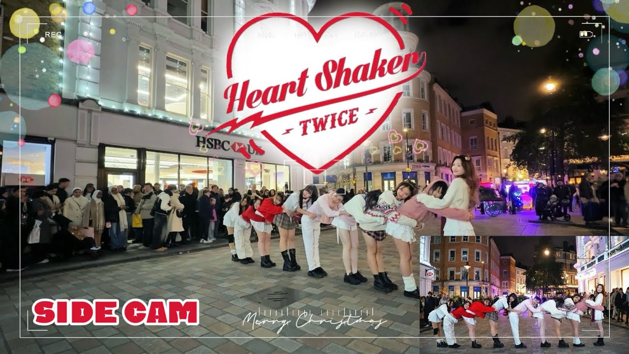 [KPOP IN PUBLIC LONDON | SIDE CAM] TWICE (트와이스) - Heart Shaker | Dance Cover in London