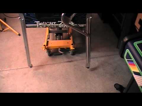 How to remove a Pinball Machine legs, the easy way!