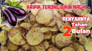 Download lagu Resep kripik terong yang renyahnya bisa tahan 2 bulan | eggplant crispy recipe | ide bisnis