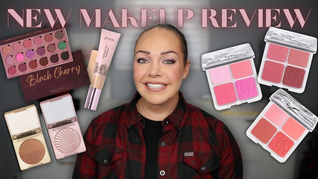 Пробуем НОВУЮ палетку Simply Posh Black Cherry + полный набор новинок макияжа!