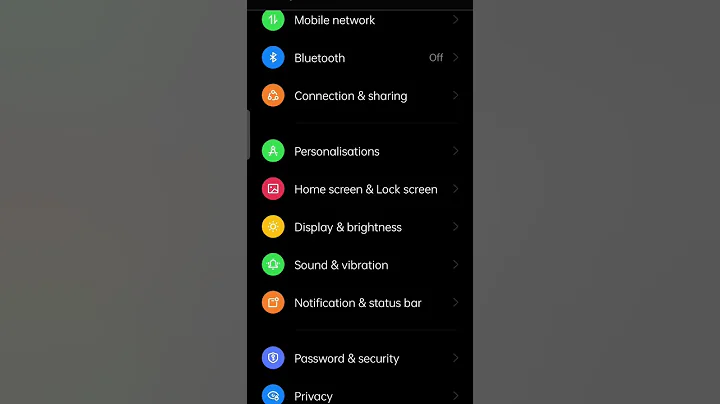 Realme and Oppo mobile Android 12 me battery Animation change