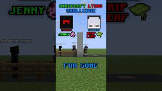bro pulled out jenny mod 💀 #minecraft #funny #shorts