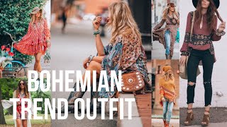 Chic Bohemian Trend Outfit Ideal ♤How to Wear Boho Outfit in Spring Summer 2022
