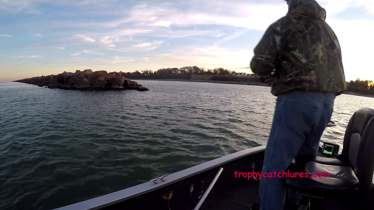 Lake Michigan Brown Trout Fishing Milwaukee Wisconsin YouTube