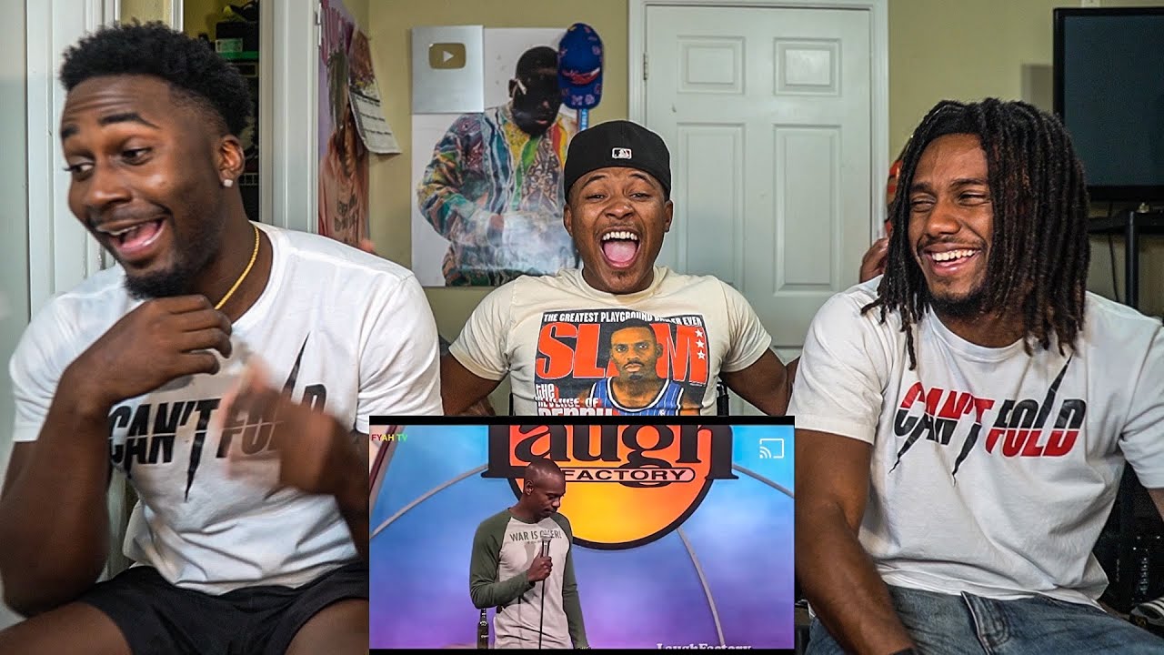 Дэйв Шапель из LaughFactory (РЕАКЦИЯ!)