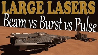 Elite Dangerous. Large Pulse Vs Burst Vs Beam Laser