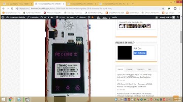 Tinmo F3000 Flash File MT6580 New Update 2018 Tested Firmware