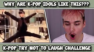 KPOP TRY NOT TO LAUGH CHALLENGE #20 [FRKN HARD AF]