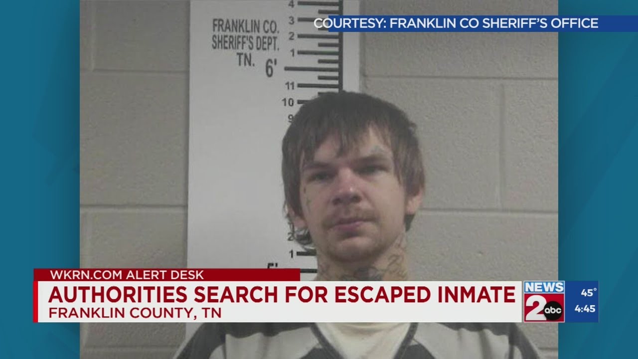 Search for escaped inmate in Franklin County - YouTube