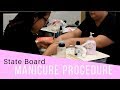 Manicure Procedure | STATE BOARD