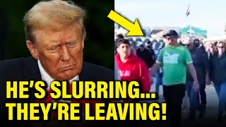 DEEPLY UNWELL Trump publicly HUMILIATED in Back-to-Back Speeches