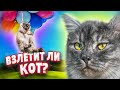 ПОЛЕТ КОТА А5 НА ВОЗДУШНЫХ ШАРИКАХ!