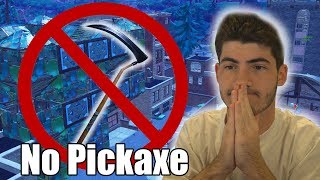Fortnite Win Without Using The Pickaxe...