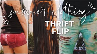Summer Clothing Thrift Flip Tie Dye Edition
