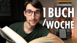 1 Buch pro Woche lesen (wie Bill Gates)