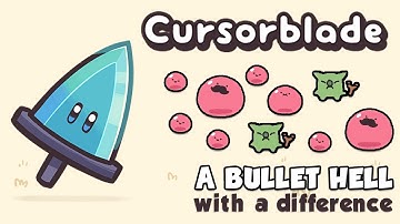 Cute BULLET HELL with a DIFFERENCE in Cursorblade