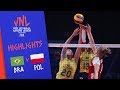 BRAZIL VS. POLAND - Highlights Women | Final Round | FIVB Volleyball Nations League 2019