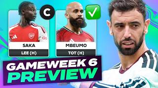 FPL Gameweek 6 Preview 🔥 Wildcard team ✍️ Best Cheap Midfielders 🤔