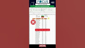Useful Excel Tips | COUNTIF Function | #excel #shorts