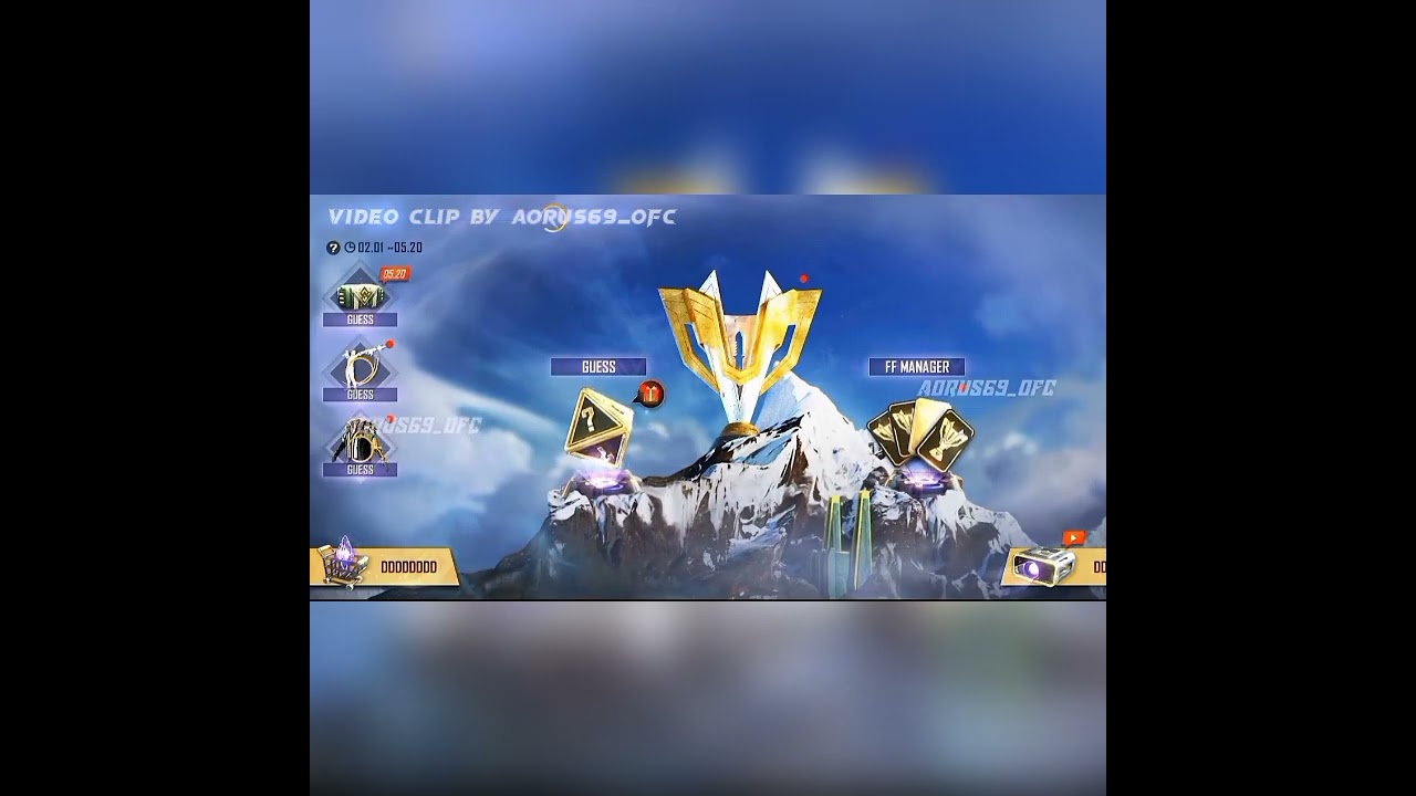 FreeFire FFWS lobby and event 