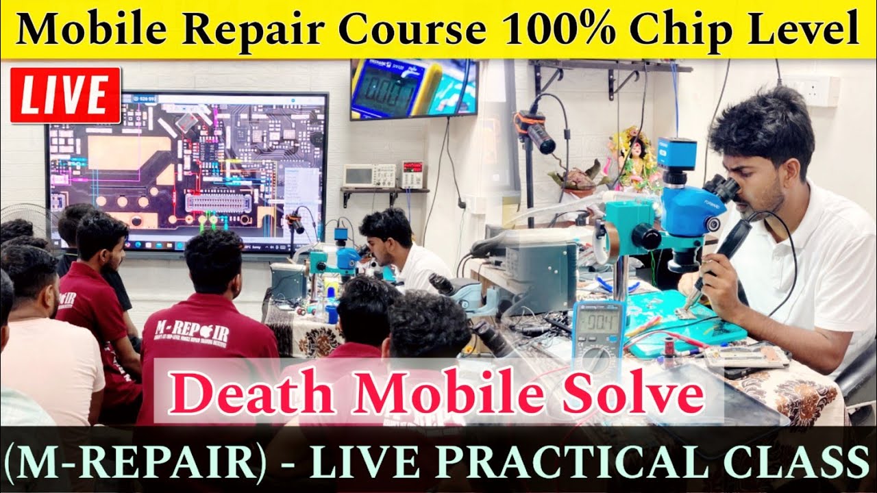 Mobile Repair Course 100% Chip Level/Live Dead Phone Repair Class ✅ Death Mobile Solve /M-Repair
