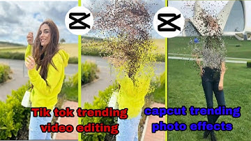 Capcut particles disappear effect || slow motion Editing || capcut trending video editing