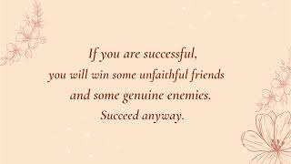 Do It Anyway by Mother Teresa