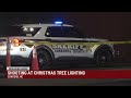 Four hurt in shooting at NC Christmas tree lighting