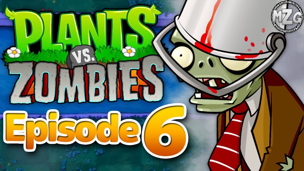 Plants vs. Zombies Gameplay Walkthrough - Episode 6 - World 4! Zombie ...