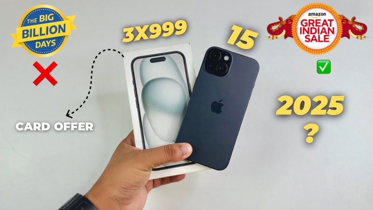 FLIPKART BBD SALE 2025 | iPhone 15 price in flipkart BBD SALE 2025 