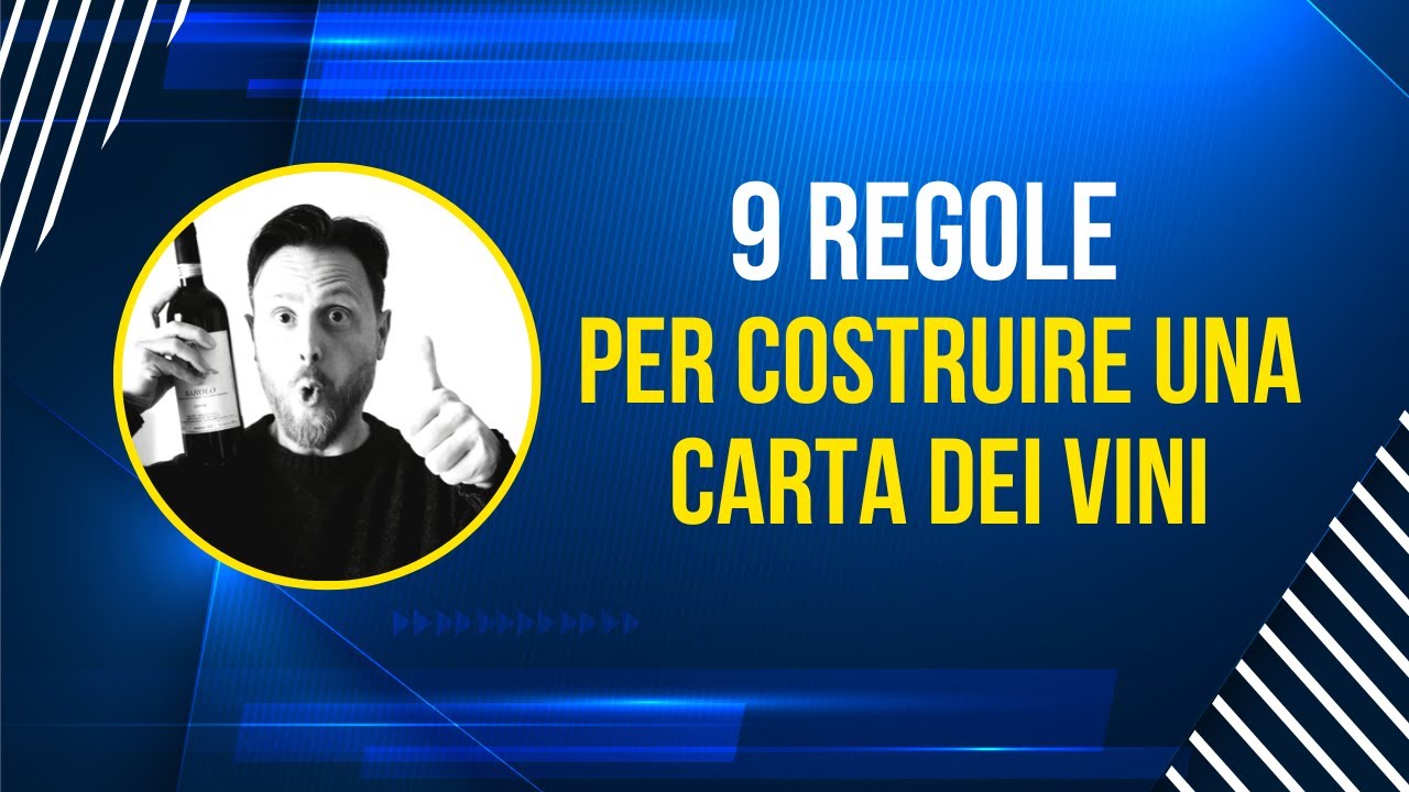 Come fare una carta dei vini moderna