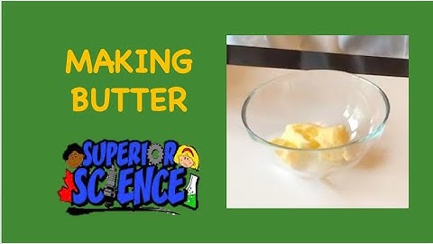 Superior Science At Home: Making Butter