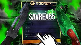 GUT KNIFE GAMMA DOPPLER HAS ARRIVED! USE CODE "SAVREX55" - GGDROP PROMO CODE - GGDROP CASE OPENING