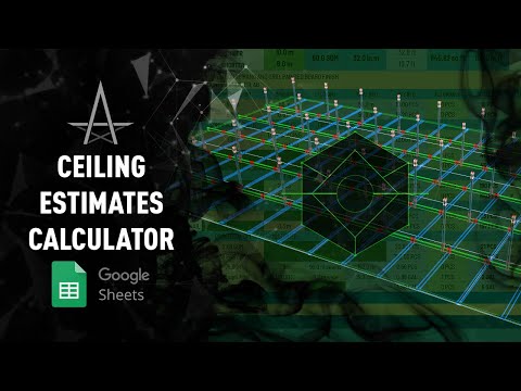 Ceiling Estimates Calculator (Instant Quantities)