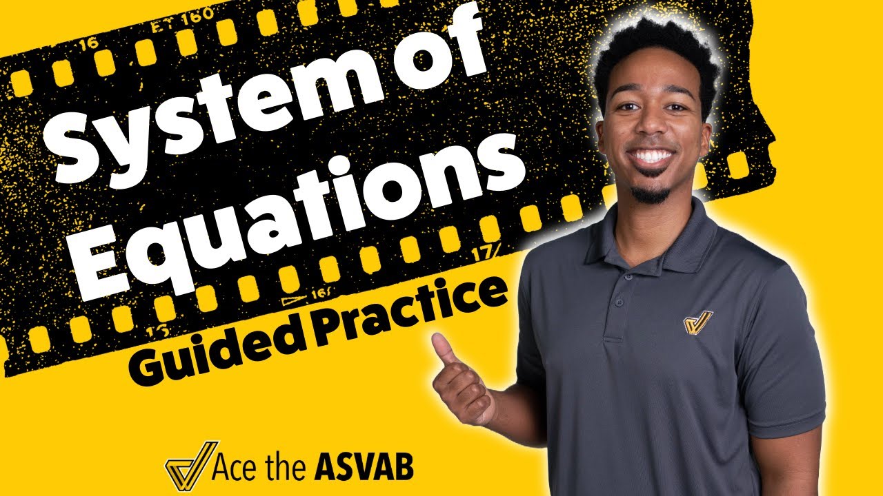 ASVAB Arithmetic Reasoning - System of Equations Word Problem ...