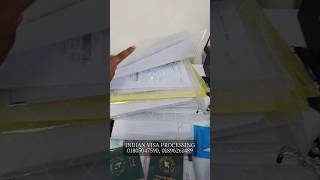 দেখুন প্রতিদিন কি পরিমান ইন্ডিয়ান ট্যুরিস্ট ভিসার ফাইল জমা হচ্ছে।#Indianvisa #Touristvisa