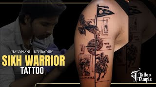 Sikh Warrior Tattoo - Symbol of Courage Faith Honor Haldwani Dehradun
