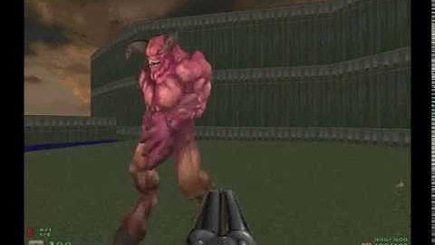 Doomguy 3rd Person Skin for Z(GZ)Doom Update + Baron of Hell Sprites!